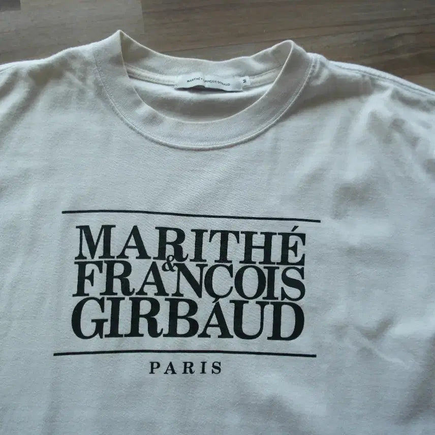 [BUNJANG] Marithe Francois Unisex T-Shirt Size L (95) / XL (66) / 남,여공용 마리떼프랑소와티셔츠/남95,여66사이즈/최상급