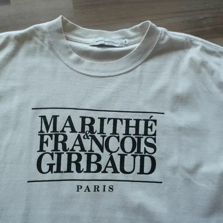 [BUNJANG] Marithe Francois Unisex T-Shirt Size L (95) / XL (66) / 남,여공용 마리떼프랑소와티셔츠/남95,여66사이즈/최상급