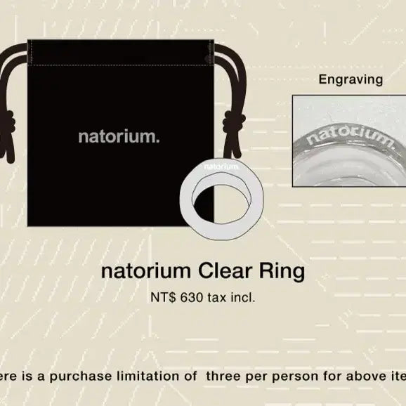 [BUNJANG] Natori Ring Clearing Asia Tour Goods / 나토리 반지 클리어링 아시아투어 굿즈 양도