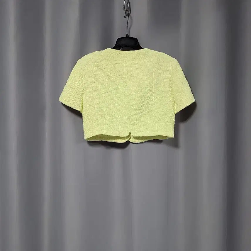 [BUNJANG] Zara Tweed Cropped Jacket / 자라 트위드 크롭 자켓