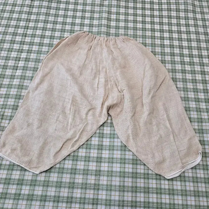 [BUNJANG] Vintage Hemp Wide Leg Pants (Size M-L) / 5ㅡ삼베 꼬재이ㅡ66ㅡ77
