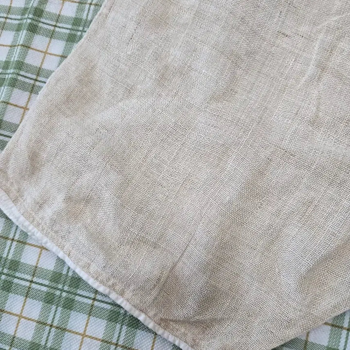 [BUNJANG] Vintage Hemp Wide Leg Pants (Size M-L) / 5ㅡ삼베 꼬재이ㅡ66ㅡ77