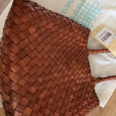 [BUNJANG] Dragon Diffusion Woven Leather Tote Bag / 드래곤디퓨젼ㅡ가방