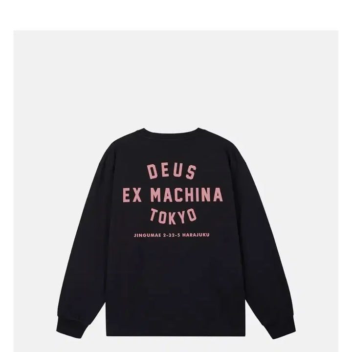 [BUNJANG] Deus Ex Machina Tokyo Black Long Sleeve XL / 데우스 엑스 마키나 도쿄 블랙 롱슬리브