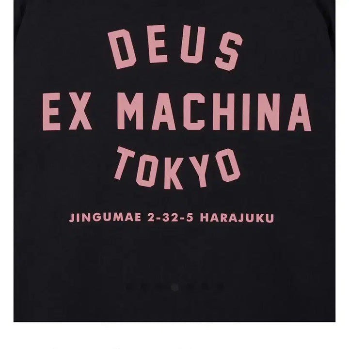 [BUNJANG] Deus Ex Machina Tokyo Black Long Sleeve XL / 데우스 엑스 마키나 도쿄 블랙 롱슬리브