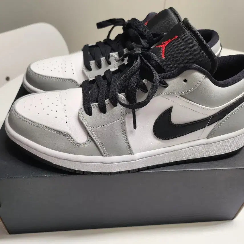 [BUNJANG] Air Jordan 1 Low Light Smoke Grey - Men&