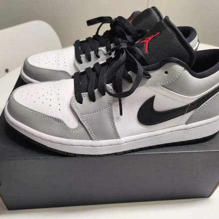 [BUNJANG] Air Jordan 1 Low Light Smoke Grey - Men&