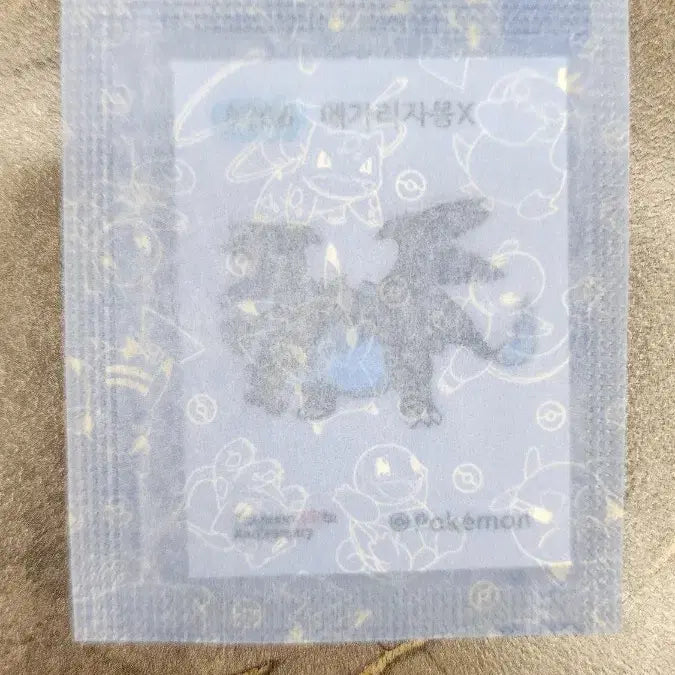 [BUNJANG] Mega Charizard X Sticker / 메가리자몽 X 띠부씰