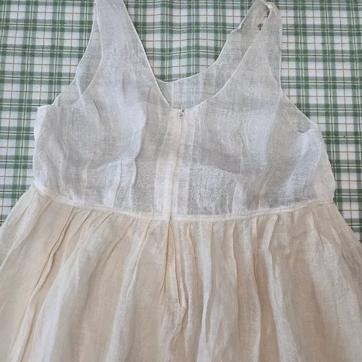 [BUNJANG] Ramie Ink Wash Painting Dress / 6ㅡ모시 수묵화 원피스ㅡ66ㅡ77