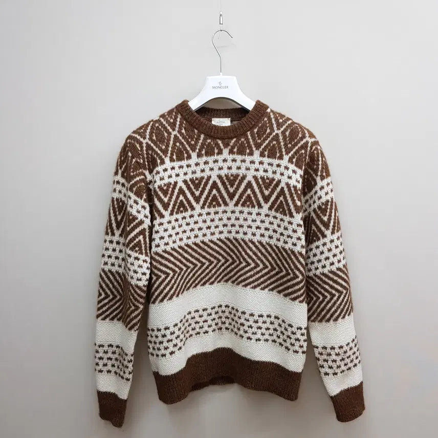 [BUNJANG] Altea Nordic Pattern Wool Alpaca Knit XL / 알테아 2022 노르딕 패턴 울 알파카 니트 XL사이즈