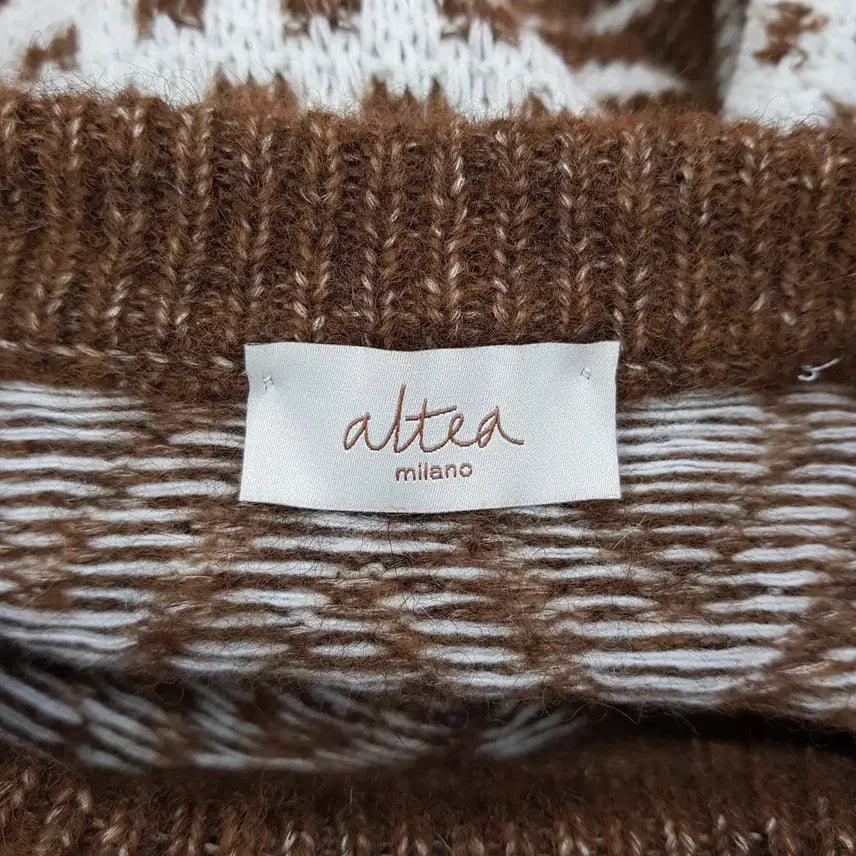 [BUNJANG] Altea Nordic Pattern Wool Alpaca Knit XL / 알테아 2022 노르딕 패턴 울 알파카 니트 XL사이즈