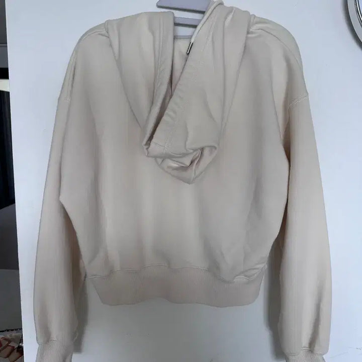 [BUNJANG] SPAO Ivory Hoodie Zip-up / 스파오 아이보리색 후드집업