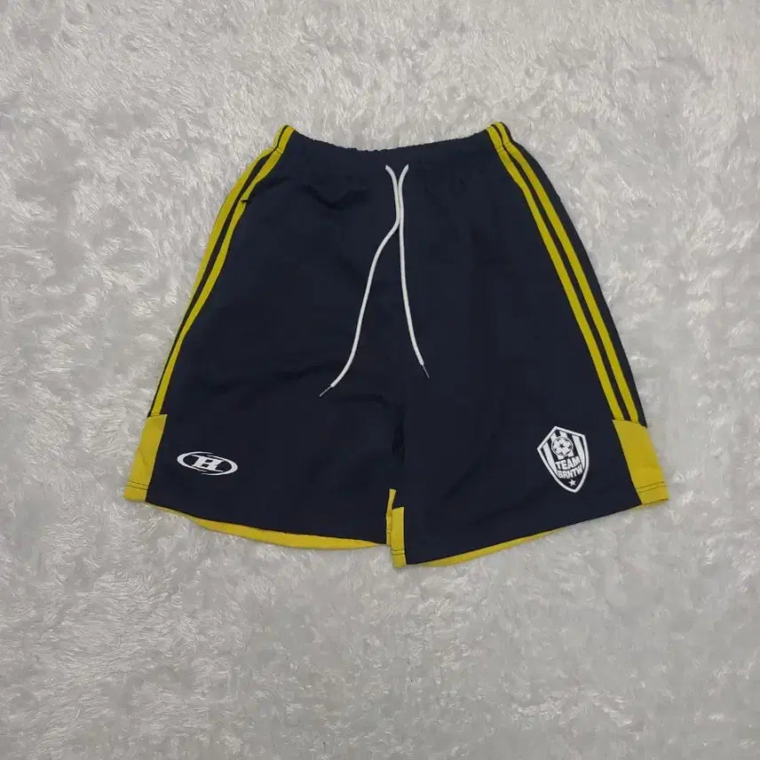 [BUNJANG] Born to Win Soccer Pants Navy Yellow Size 2 / 본투윈 사커 팬츠 네이비 옐로우 2