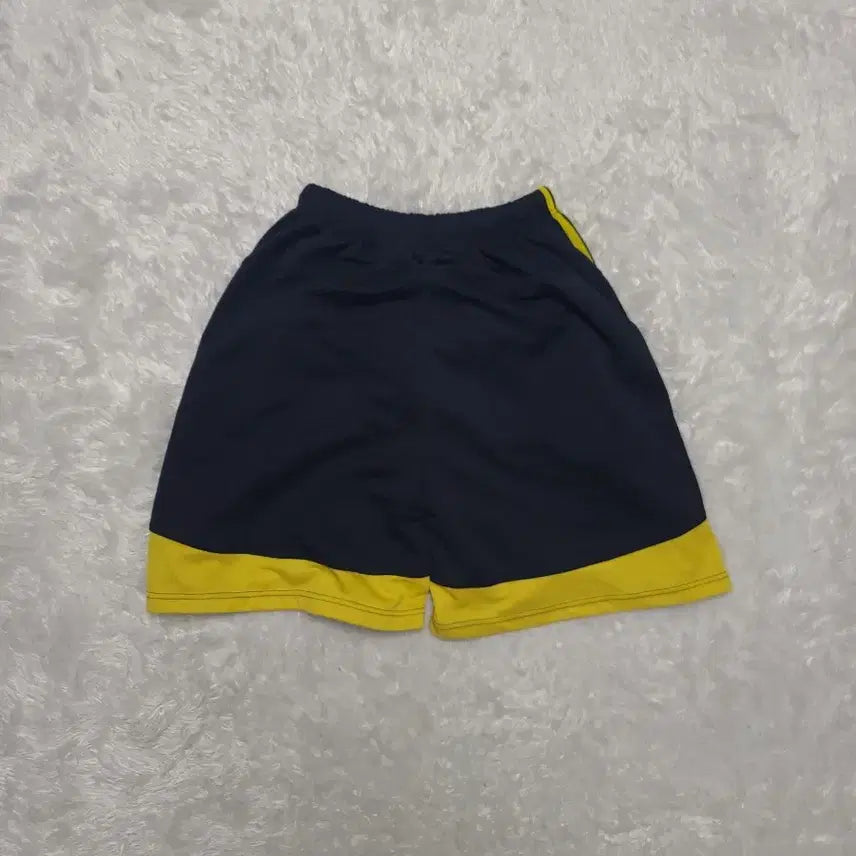 [BUNJANG] Born to Win Soccer Pants Navy Yellow Size 2 / 본투윈 사커 팬츠 네이비 옐로우 2