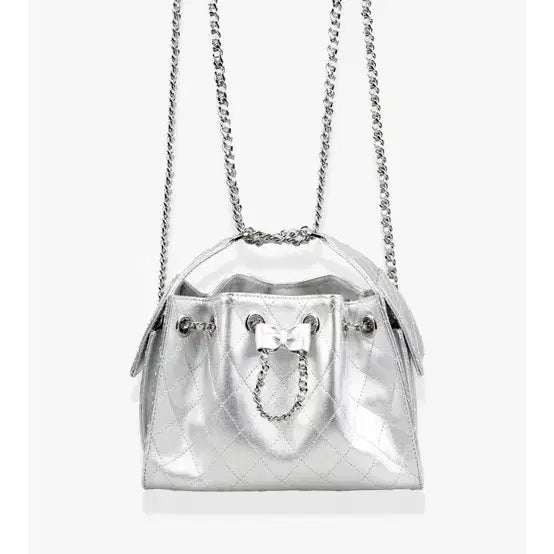 [BUNJANG] MYEYEKO Bailey Silver Chain Bag / MYEYEKO 베일리 실버 체인백