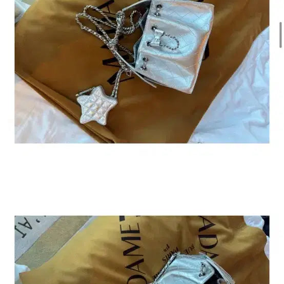 [BUNJANG] MYEYEKO Bailey Silver Chain Bag / MYEYEKO 베일리 실버 체인백