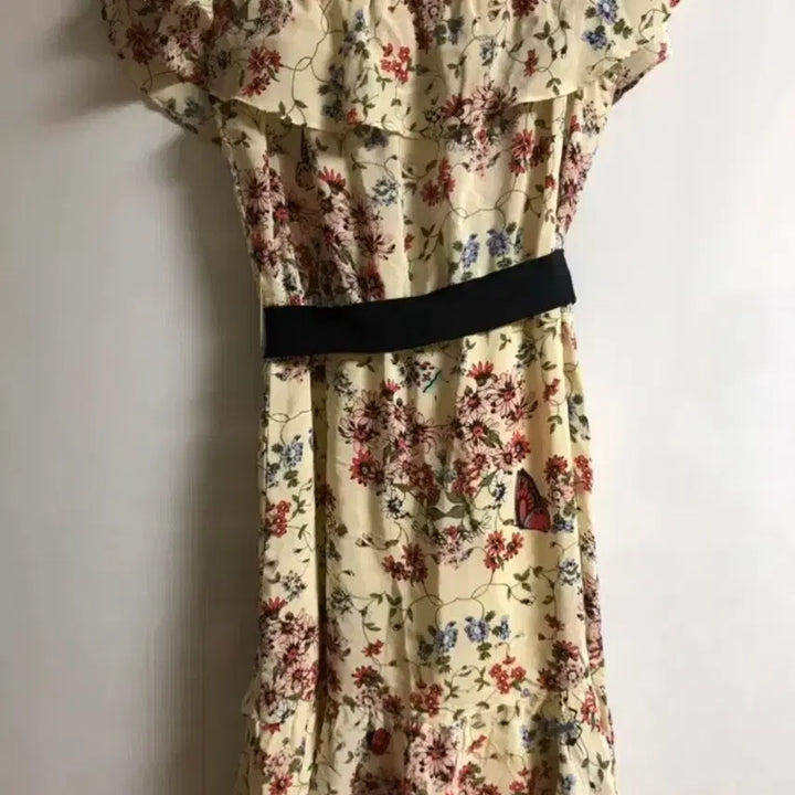 [BUNJANG] Maje Flower Silk Dress Size 2 / 마쥬 플라워 원피스 2사이즈 (새상품)
