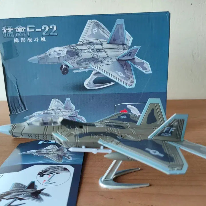 [BUNJANG] F-22 Raptor Stealth Fighter Jet Model / F-22 랩터 전투기 모형
