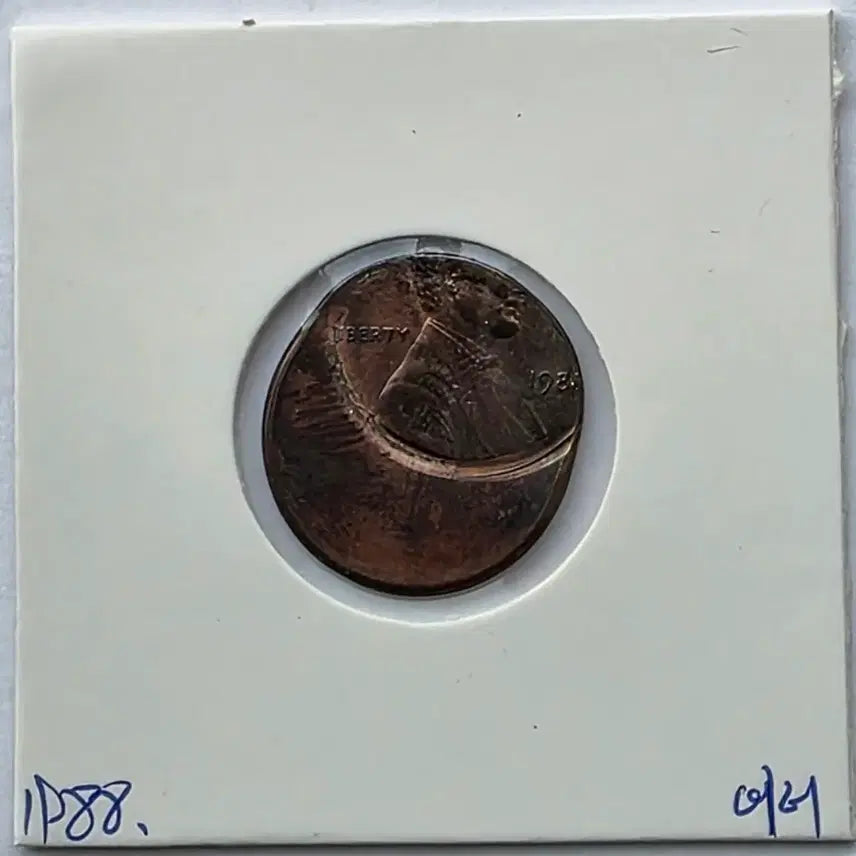 [BUNJANG] 1988 Lincoln Cent Error Penny / 링컨 1센트 1988년도 에러 페니