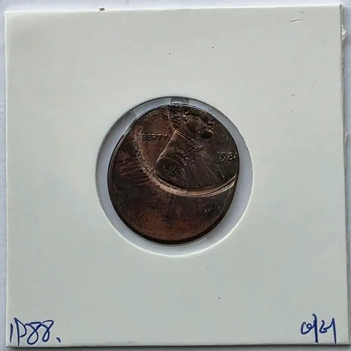 [BUNJANG] 1988 Lincoln Cent Error Penny / 링컨 1센트 1988년도 에러 페니