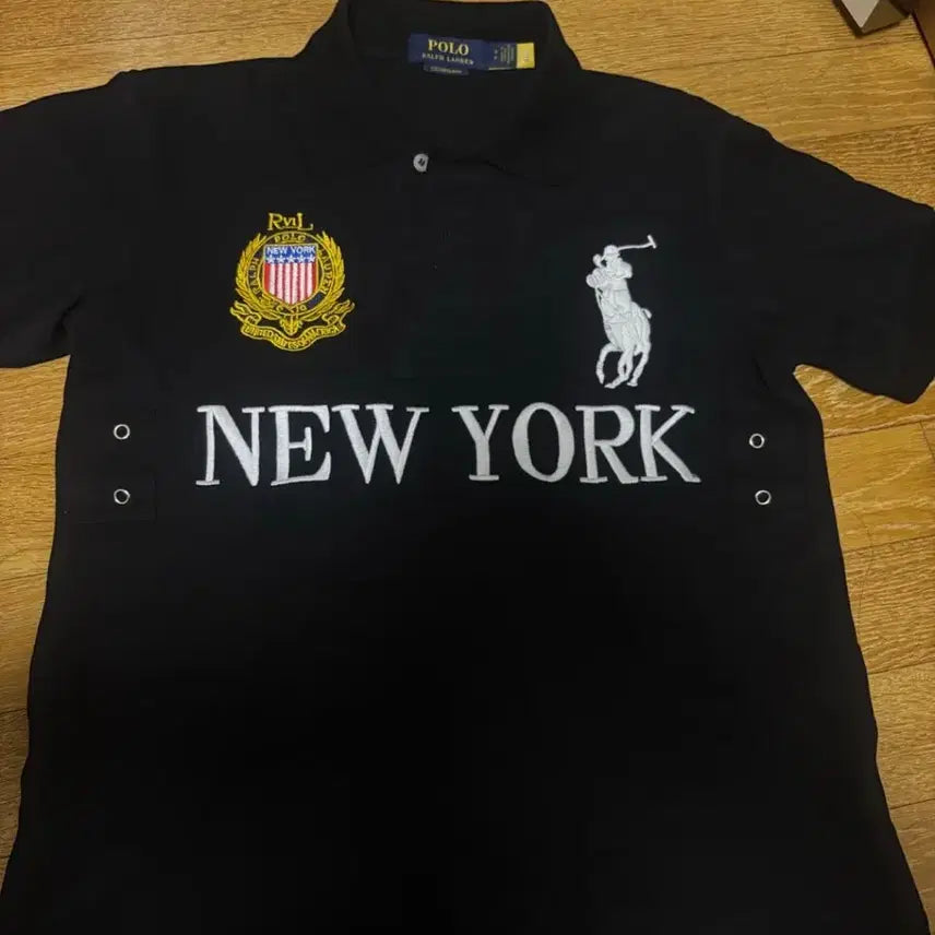 [BUNJANG] Polo Ralph Lauren Big Pony Chiffchiff Black T-Shirt Size S / 폴로 빅포니 치프키프 블랙 s