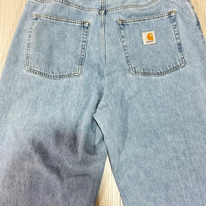 [BUNJANG] Carhartt WIP Brandon Denim Pants L (34) Washed Blue / 칼하트wip 브랜든 데님팬츠L(34) 상태s