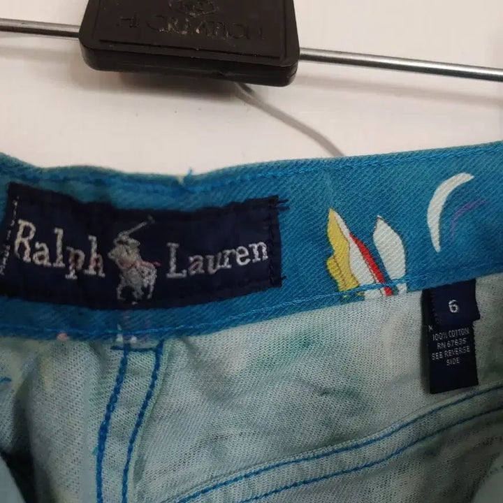 [BUNJANG] Ralph Lauren Hawaiian Print Cotton Pants / 랄프로렌 하와이안 프린팅 바지