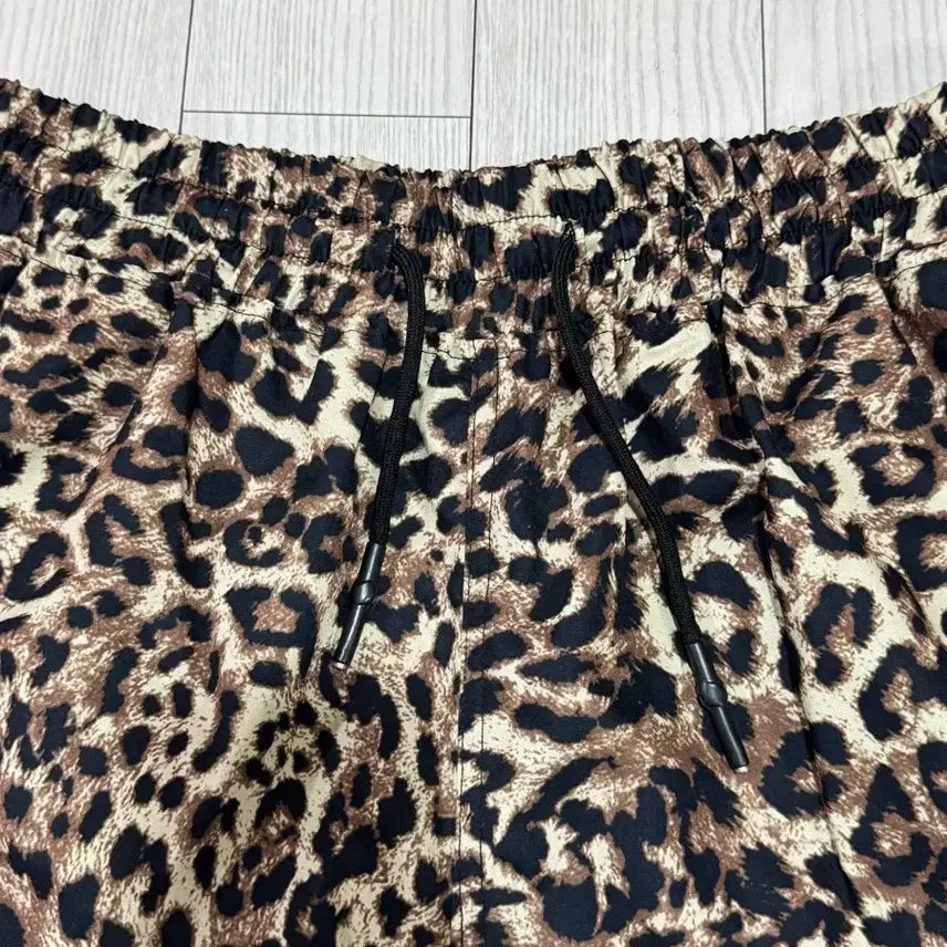[BUNJANG] Rock Psych Leophard Leopard Print Shorts XL / 락사이코 레오파드 호피 반바지 허리밴딩끈xl 32~33 미사용