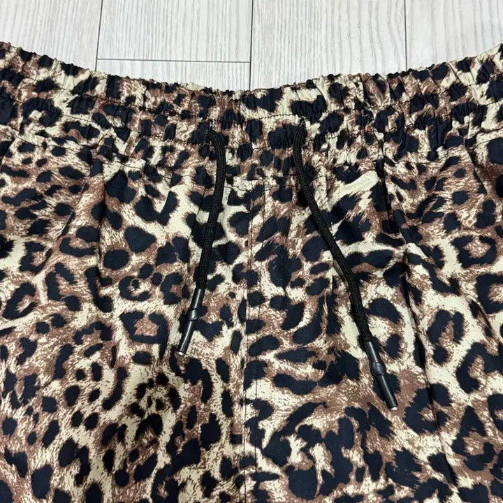 [BUNJANG] Rock Psych Leophard Leopard Print Shorts XL / 락사이코 레오파드 호피 반바지 허리밴딩끈xl 32~33 미사용