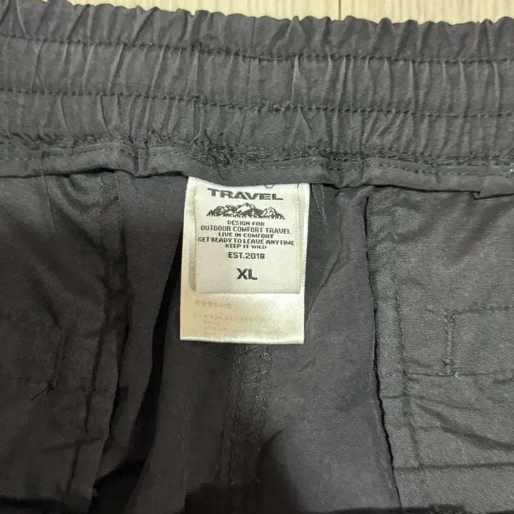 [BUNJANG] Travel Nylon Cargo Shorts Black XL / 트래블 나일론 카고반바지팬츠xl 상태s 블랙