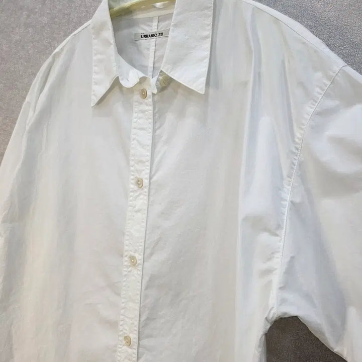 [BUNJANG] URBANIC 30 Wrinkle-Free Pique Shirt White / 얼바닉30 바스락 피코 셔츠 URBANIC 30  1회착컨디션