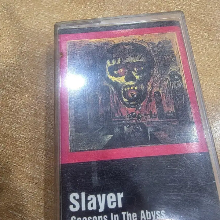 [BUNJANG] Slayer Seasons In The Abyss Cassette Tape / 슬레이어 카세트테이프