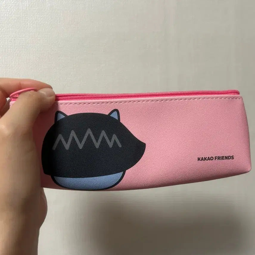 [BUNJANG] Kakao Friends Neo Pink Pencil Case / 카카오프렌즈 네오 핑크색 필통