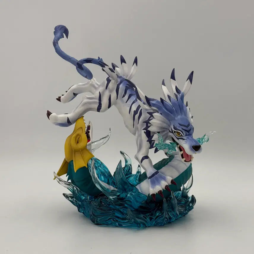 [BUNJANG] Digimon Calumon &amp; Shiramon Resin Figure / 디지몬 CN 가루몬 , 쉬라몬 레진 피규어