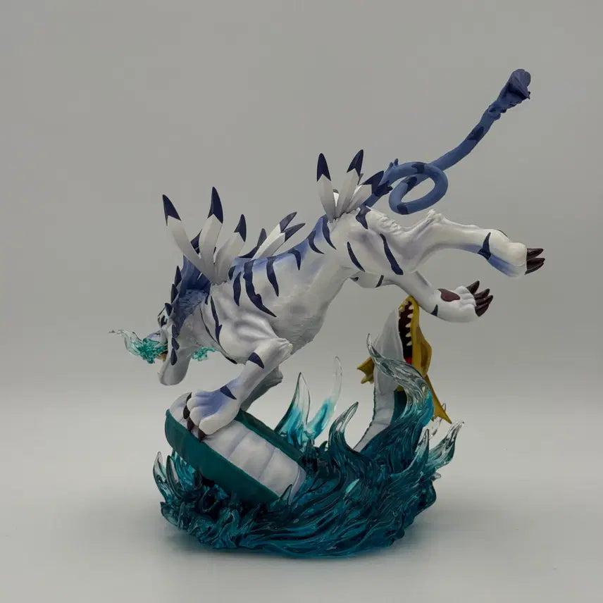 [BUNJANG] Digimon Calumon &amp; Shiramon Resin Figure / 디지몬 CN 가루몬 , 쉬라몬 레진 피규어
