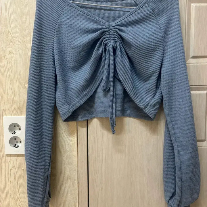 [BUNJANG] Summer Waffle Shirring Knit Cardigan / 여름 와플 셔링 니트, 가디건 판매합니다