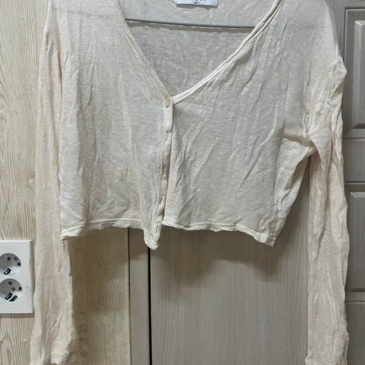[BUNJANG] Summer Waffle Shirring Knit Cardigan / 여름 와플 셔링 니트, 가디건 판매합니다