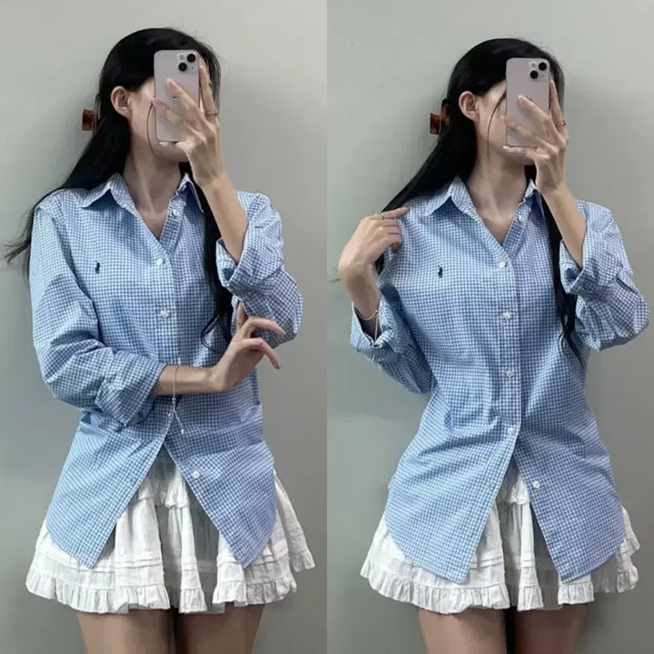 [BUNJANG] Polo Ralph Lauren Check Shirt / 폴로 체크 셔츠