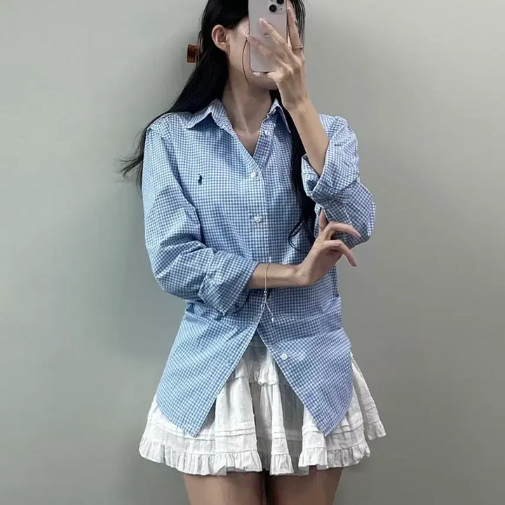 [BUNJANG] Polo Ralph Lauren Check Shirt / 폴로 체크 셔츠