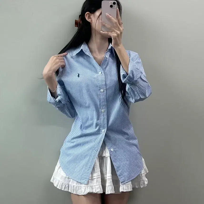 [BUNJANG] Polo Ralph Lauren Check Shirt / 폴로 체크 셔츠