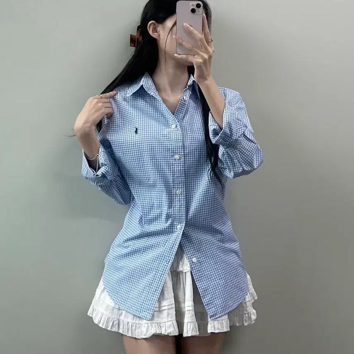 [BUNJANG] Polo Ralph Lauren Check Shirt / 폴로 체크 셔츠