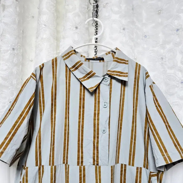 [BUNJANG] Collared Long Dress / 카라 롱원피스