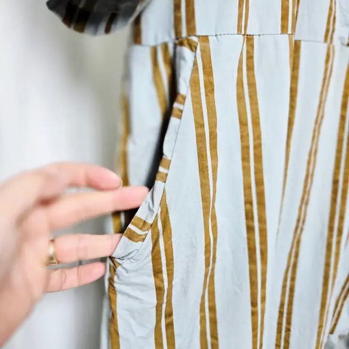 [BUNJANG] Collared Long Dress / 카라 롱원피스
