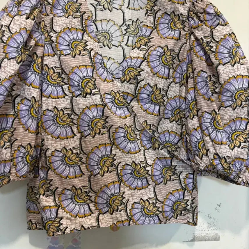 [BUNJANG] Claudie Pierlot Wrap Blouse / Claudia pierlot 끌로디피에로 랩 블라우스