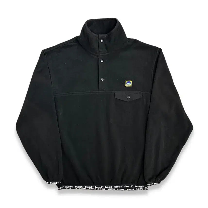 [BUNJANG] Fuct Shin Chilla Fleece Black / Fuct 퍽트아웃도어 신칠라 플리스 블랙