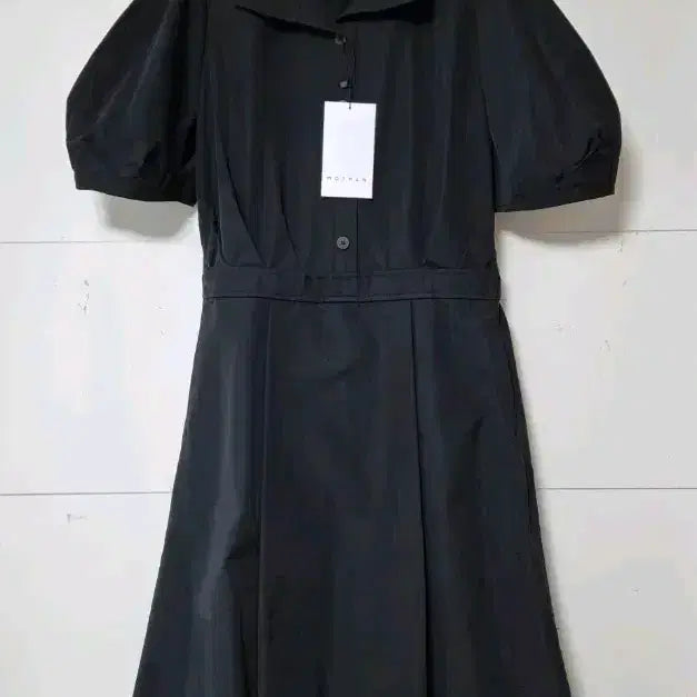 [BUNJANG] MOHAN Italian Fabric Flare Long Dress / (새상품)한섬 모덴 이태리패브릭 플레어 롱원피스