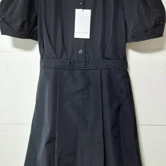 [BUNJANG] MOHAN Italian Fabric Flare Long Dress / (새상품)한섬 모덴 이태리패브릭 플레어 롱원피스