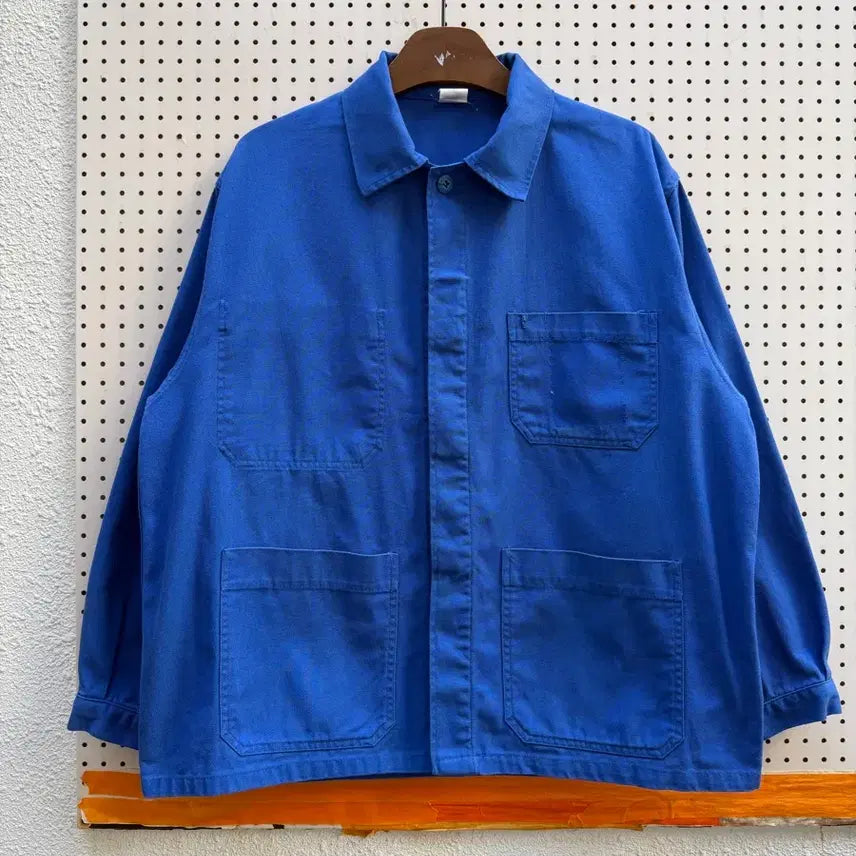 [BUNJANG] Vintage French Work Jacket / OLD VINTAGE WASHED FRENCH WORK 프렌치워크자켓