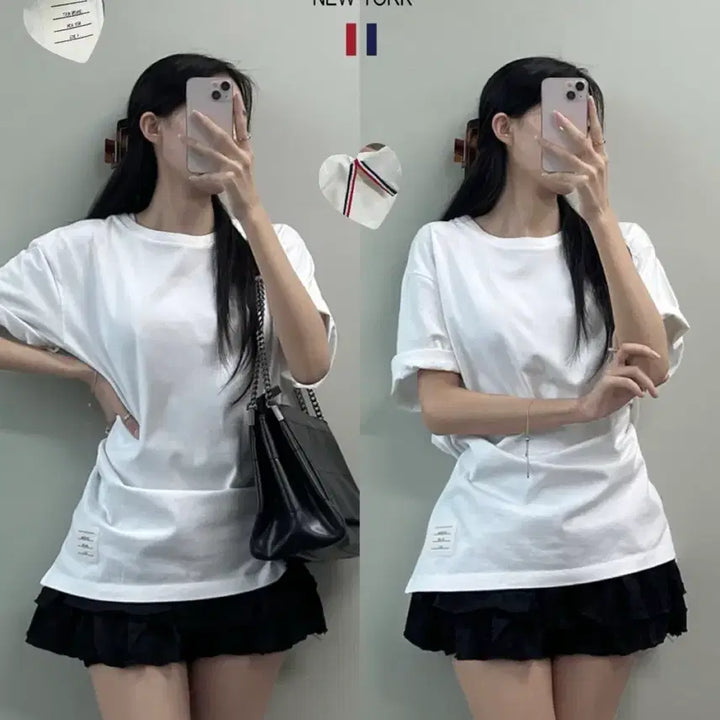 [BUNJANG] Thom Browne Short Sleeve T-Shirt / 톰브라운 반팔티