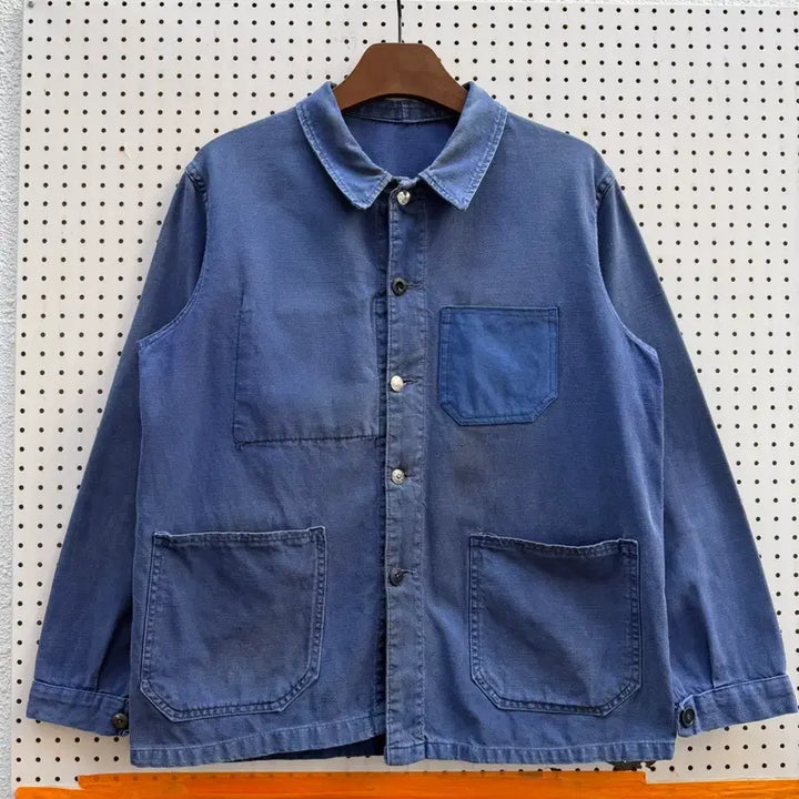[BUNJANG] 1950s-1960s Faded French Work Jacket / 1950,60s OLD FADED FRENCH 50s 프렌치워크자켓